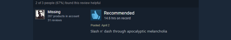 Illustration for article titled Hyper Light Drifter, As Told By Steam Reviews